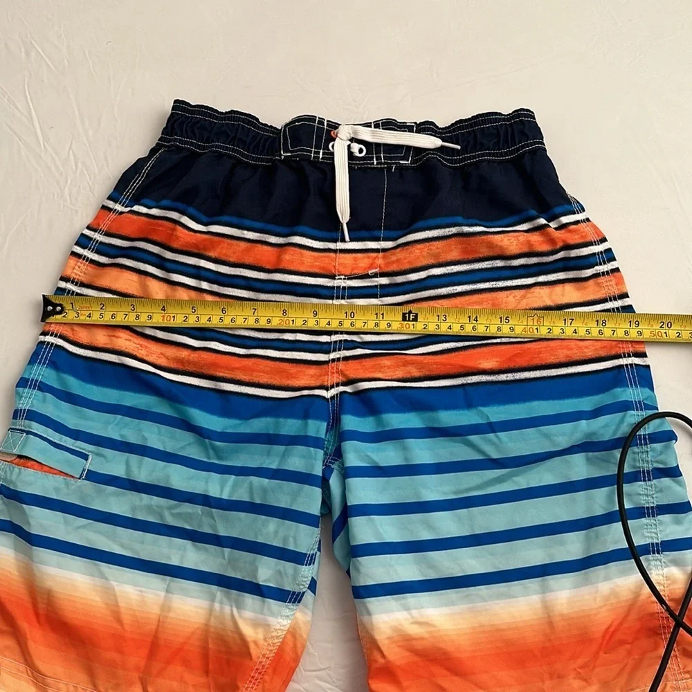 Mambo Australia multicolor lightweight lined board shorts swim trunks